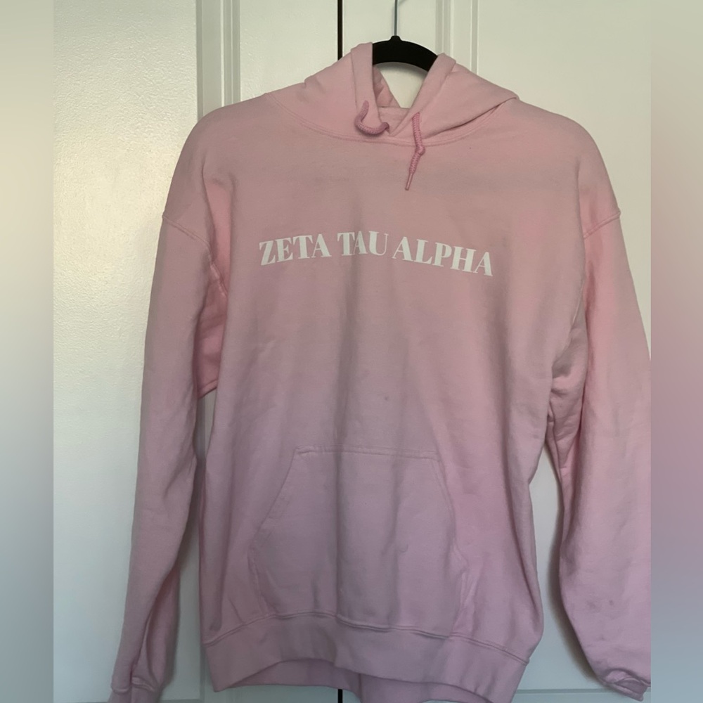 Zeta Tau Alpha pledge class hoodie University of Iowa